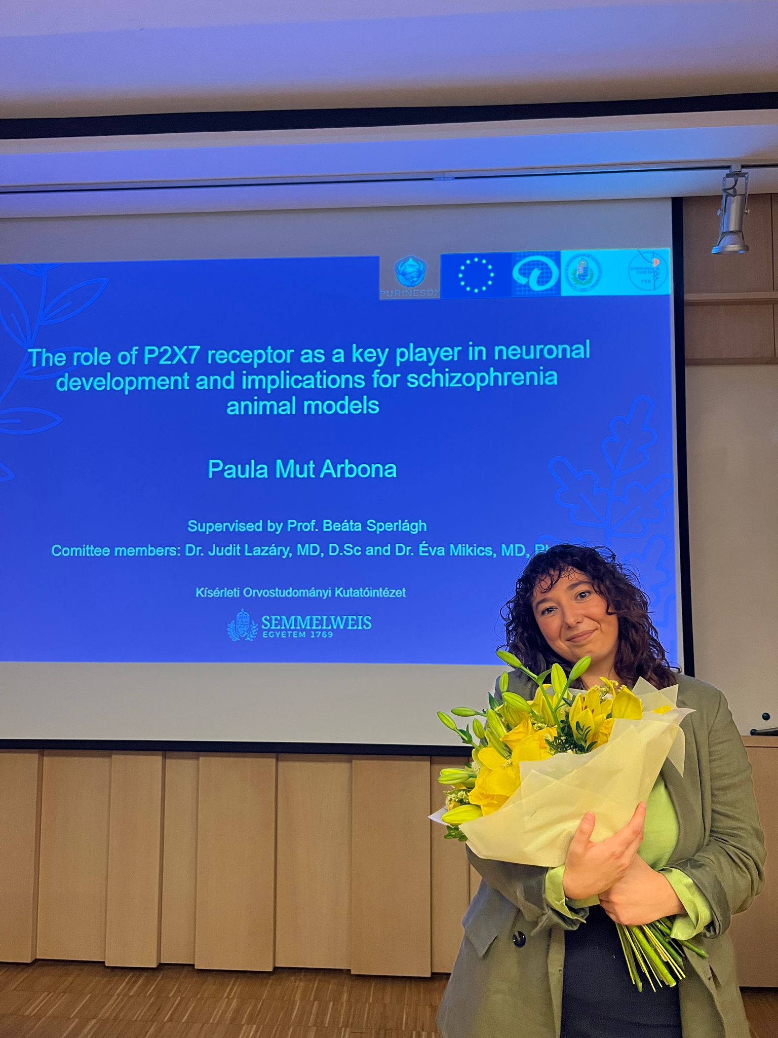Paula Mut Arbona, member of our group, successfully defended her PhD Thesis diakép